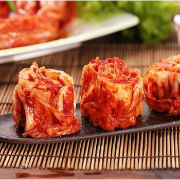 长湘怡韩国泡菜东北延边韩式泡菜辣白菜酸白菜下饭菜 辣白菜450g*2袋