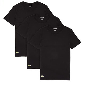 【经典款】lacoste法国鳄鱼 男士必备品 3件装 100%棉 常规版型 logo