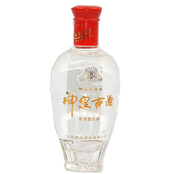 神泉山西 汾阳神泉古酒 精品十五年清香型 45° 450ml/瓶*1瓶 2014年