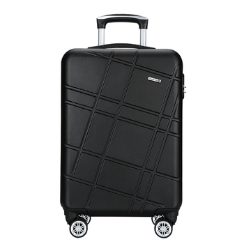 oceaniaroo大洋洲袋鼠经典时尚双排轮拉杆箱dsr032黑色黑色20寸