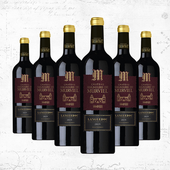 法国原瓶进口红酒 复古皮纹标  单支整箱6支 米隆男爵六支装