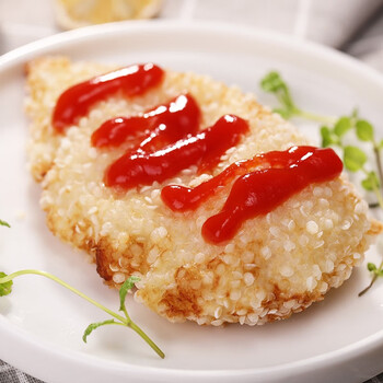 正大雪花鸡排香嫩鸡排半成品大鸡排冷冻正新大鸡排10片装鸡柳油炸小吃