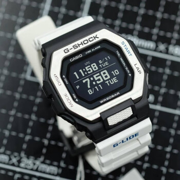 casio卡西歐 海外代購g-shock經典方塊戶外計步輕薄藍牙手錶gbd-200-1