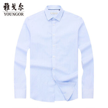 雅戈尔雅戈尔旗下ceo男士长袖衬衫春秋官方商务休闲上班衬衫clbf1000