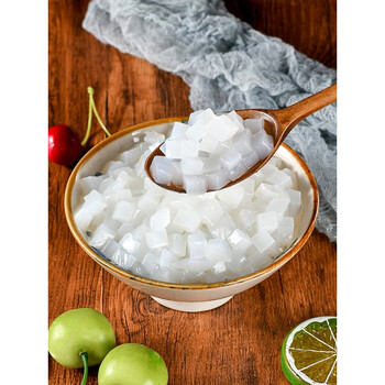 椰果奶茶专用20袋整箱商用原材料配料彩色三色椰果原味椰果粒 原味20