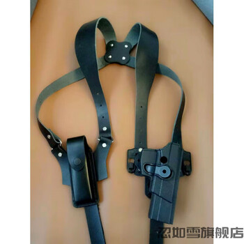 92式快拔套926477格洛克腋下皮枪套x型双肩背式隐藏式枪套007腋下快拔