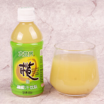 橙伯乐 福建福州特产大世界橄榄汁整箱00l*12瓶饮料小瓶装果汁食品