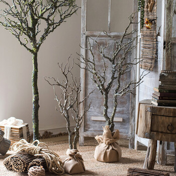 掬涵禅意枯树仿真植物大型艺术装饰摆件花艺造景橱窗陈列道具禅意枯树