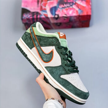 dunksb灰红蓝大友克洋蒸汽少年联名定制男女学生情侣低帮休闲板鞋