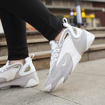 耐克（NIKE）女鞋2023夏季新款Zoom 2K老爹鞋气垫跑步鞋轻便运动休闲鞋AO0354 AO0354-200/ZOOM 2K 35.5