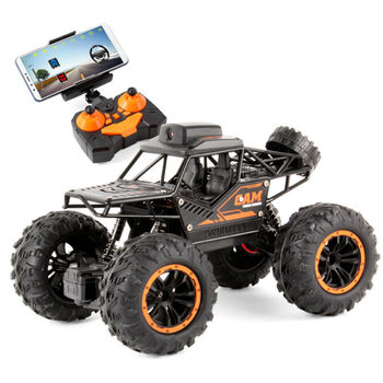 4g遥控车带摄像头远程络远程遥控车带wifi手机拍照录像四驱越野攀岩