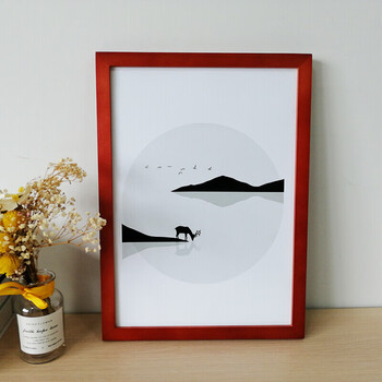 学生素描绘画框4开8开2开16开美术作品框实用装裱实木画框挂墙免打孔