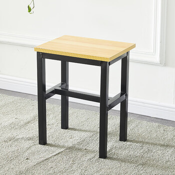 卡漫尔馨椅子凳子加厚宿舍会议培训简易方凳餐凳彩色家用凳子学生高凳