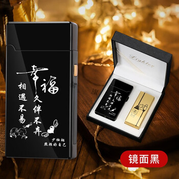 防风充电网红创意个性送老公男友生日礼物 相伴不易久伴不弃【图片