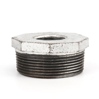 【梵选镀锌补芯 20*15】梵选 镀锌玛钢补芯内外丝补心异径接头铸铁 单