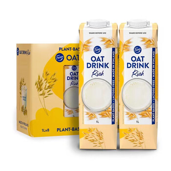 山姆会员店芬兰fazer燕麦奶谷物饮料植物饮1l8燕麦奶1l瓶8瓶