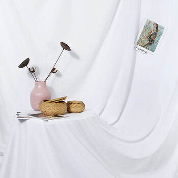 5*2植绒布白色 背景布植绒布拍摄摄影背景布纯色加厚吸光证件照绒布