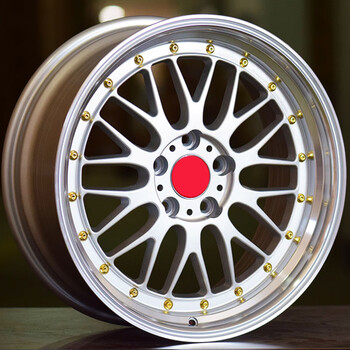 19寸宽边改装轮毂适用于奥迪a6l沃兰多英朗捷豹i-pac 银色 17寸轮毂