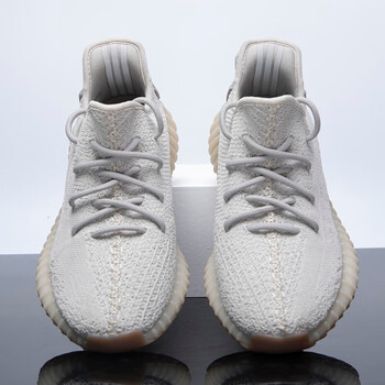 zo椰子鞋男350满天星亚洲真爆三杠透气潮流软底休闲跑步鞋情侣 芝麻灰