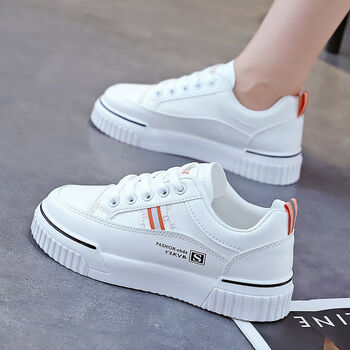 青春少女学生初中生高中生大学生新款小白鞋女学生韩版百搭2022春季网