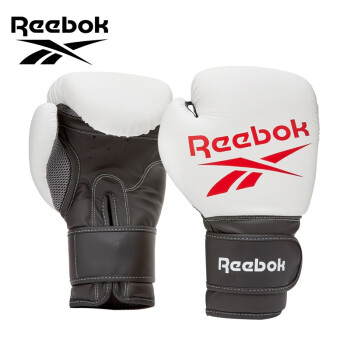 Reebok锐步拳击手套 成人散打搏击打沙袋沙包男女格斗比赛训练拳套RSCB-12010WH-14