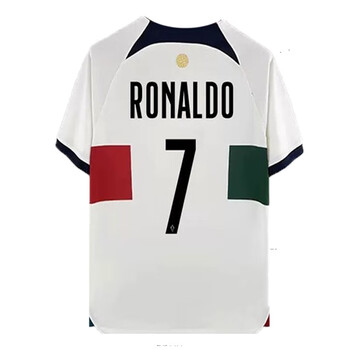tupu世界杯2022卡塔尔葡萄牙客场球衣7号c罗足球服短袖球迷版球员版