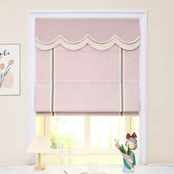 魅若丝现代简约北欧升降罗马帘卷帘遮光窗帘卧室小窗户