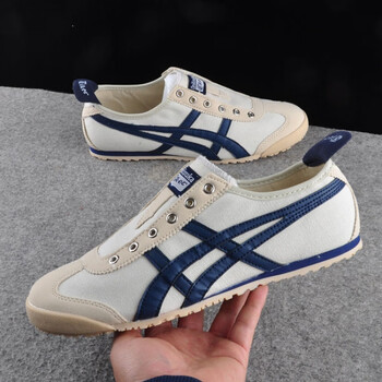 官方老虎鞋tiger官方泰格男鞋6965n老虎鞋男女运动小白鞋阿甘鞋