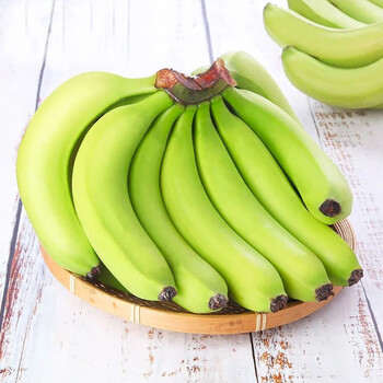 海南青皮香蕉 芽蕉 超甜高地蕉 新鲜水果绿皮青香蕉 一级海南香蕉5000