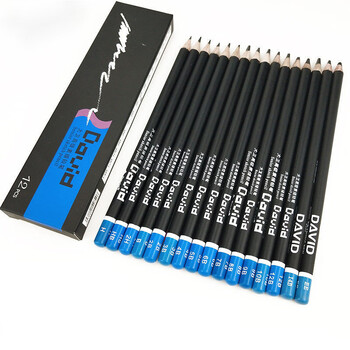 大卫素描铅笔 12b(12支)