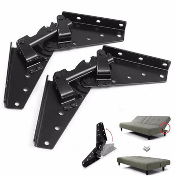 裴佳沙发床靠背折叠铰链多功能两用铰链档位角度调节连接件五金配件