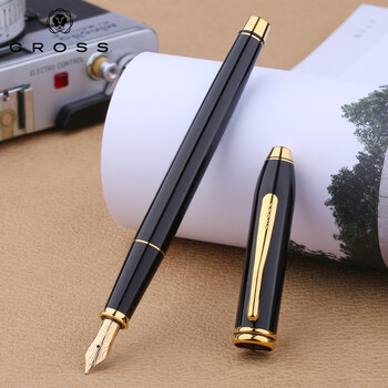 美国cross高仕笔18k金笔涛声576商务金属钢笔男士书写书法笔御用同款