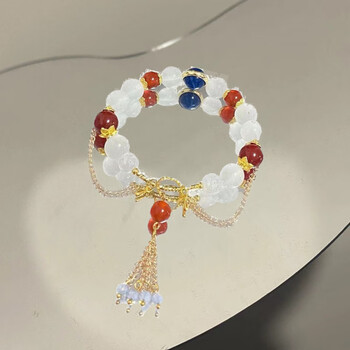 明衍生款手链女百搭小众设计感百搭敦煌风映像古风配饰手链冥夜a03201