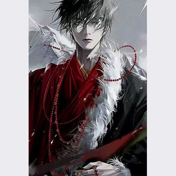 盗墓笔记拼图 张起灵系列木质拼图1000片盒装成人玩具礼物来图定制 8