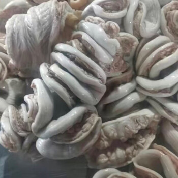 新鲜猪花肠脆肠生肠花肠猪半熟花肠一斤