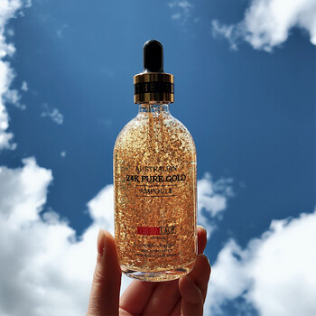 澳洲tlady24k大金瓶黄金精华液纳米金箔紧致焕白收缩嫩肤