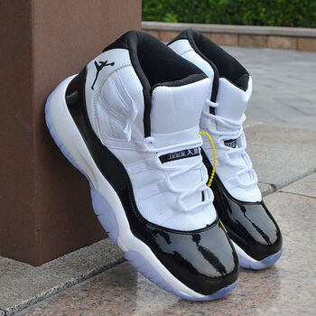 乔丹新款防滑高帮鞋康扣大魔王篮球鞋男女运动鞋乔11鞋子42标准尺