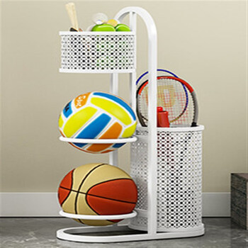 东茂篮球置物架简易家用室内儿童篮球收纳架球类摆放置物架幼儿园球架