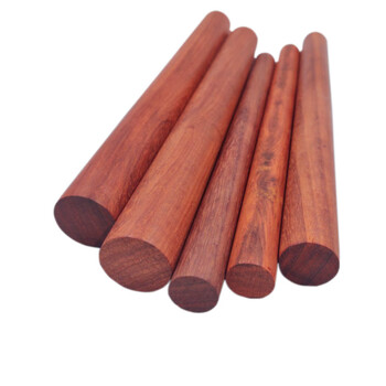 红花梨圆木棍圆木棒圆木条diy模型木旗杆衣柜杆圆棒圆棍圆条 长度30