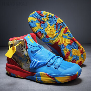 sembosk欧文7篮球鞋男高帮aj网面透气鸳鸯zoom气垫实战靴学生儿童运动