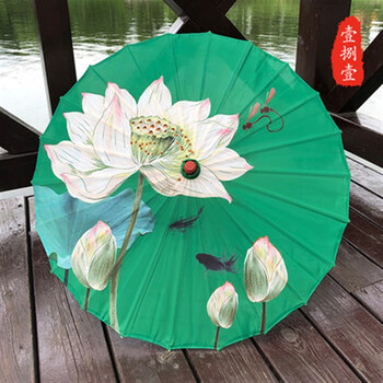 防雨防晒油纸伞舞蹈伞吊顶装饰伞复古伞中国风绸布伞82儿童70 壹捌壹