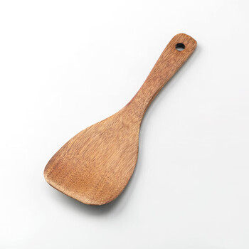 三简膳天然柯木正漆木铲木勺套装不粘锅专用长柄锅铲厨房炒菜 饭铲20.