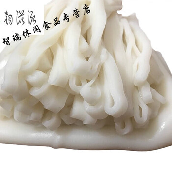 贵州湿米粉贵定米粉小吃手工宽米皮凉粉凉皮5斤3斤香辣菜