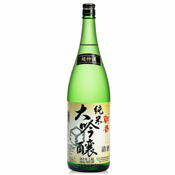 日本清酒纯米大吟醸朝香清酒日本酒1800ml 大吟酿 酒厂直发 图片价格品牌报价 京东