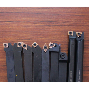 9件套16x16柄数控车刀套装机夹车刀刀片数控车床刀具数控刀杆定制如图