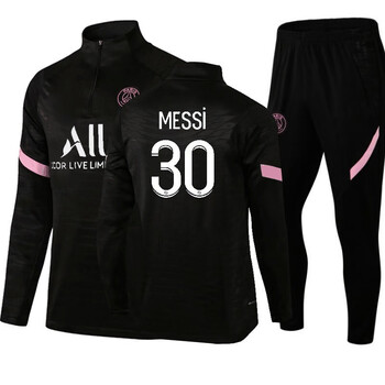 足球训练服国家队出场服c罗7号球衣出场球衣322巴黎黑色10号梅西l