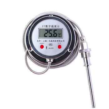 定制适用数显温度计耐高温高精度工业防水耐酸碱电子温度计水温表