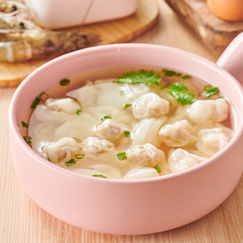 泡泡金鱼小馄饨速冻方便速食品早餐小云吞儿童肉虾仁混沌锅李绅小金鱼