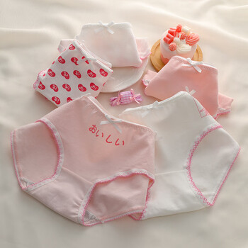 女童内裤发育期9-12岁大童13一15岁小女孩初中学生高中生少女纯棉 5条