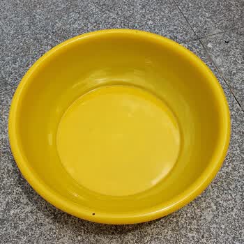 黄脸盆塑料洗脸盆大号洗衣盆脸盆黄色